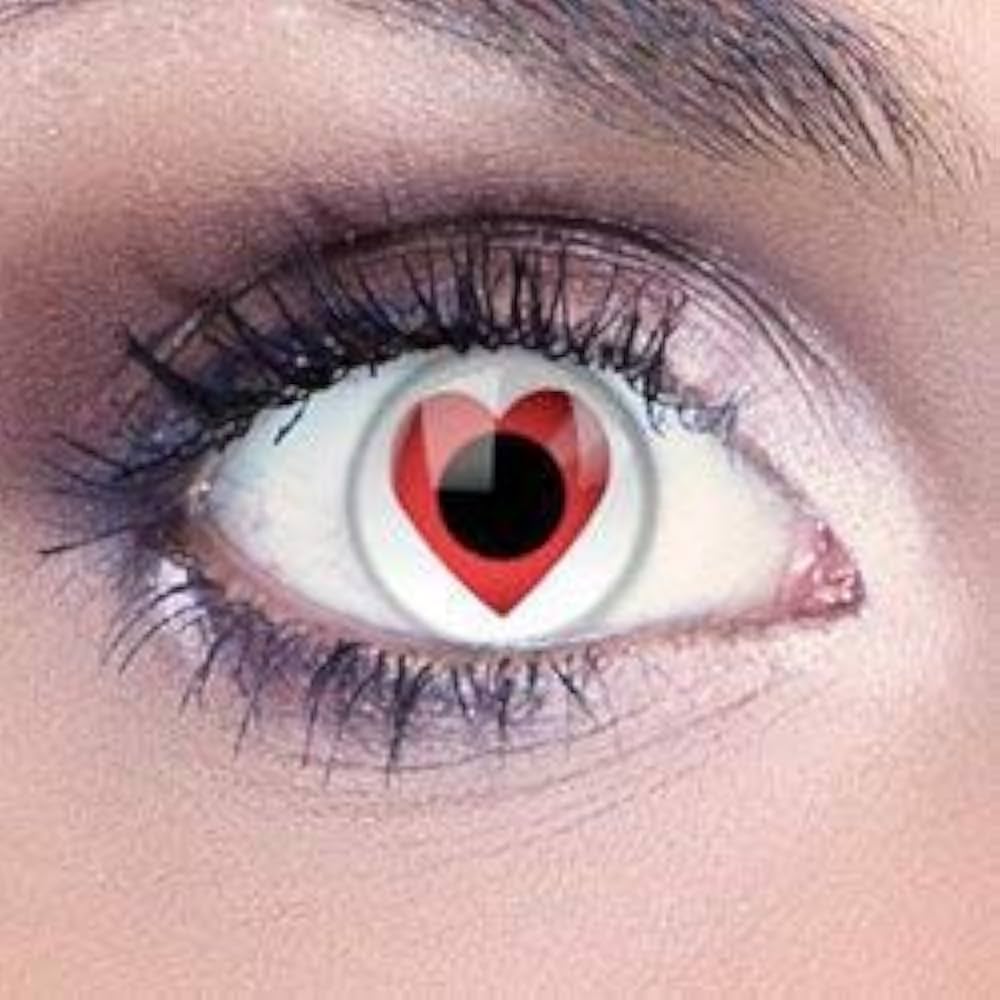 Heart Shaped Eye Contacts